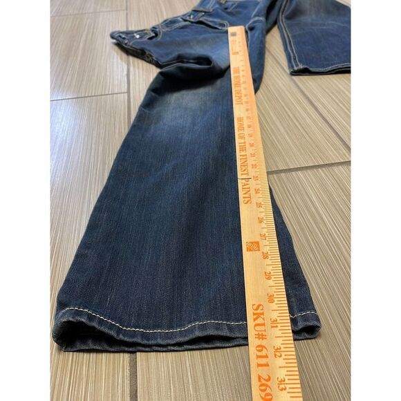 Inc international concepts curvy fit boot leg jeans womens sz 6 dark Wash denim - Picture 4 of 11